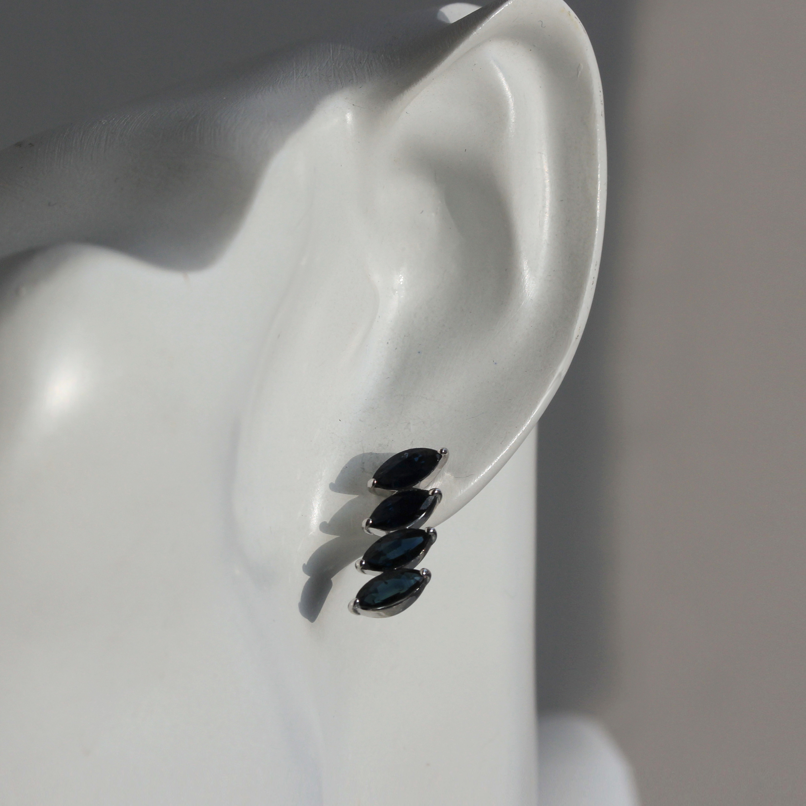 Customized Sapphire Earrings